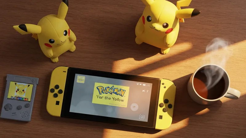 Les jeux Pokémon où Pikachu est le protagoniste