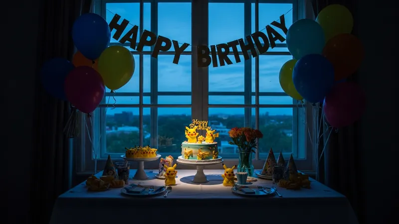 Pikachu au cœur des anniversaires Pokémon